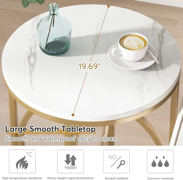 Round_End_Table_With_Marble_Top_And_Metal_Frame