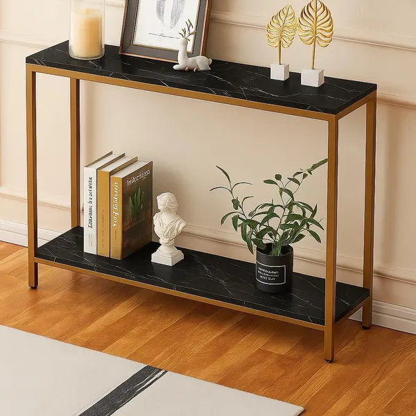 Metal_Frame_2_Tier_Console_Table