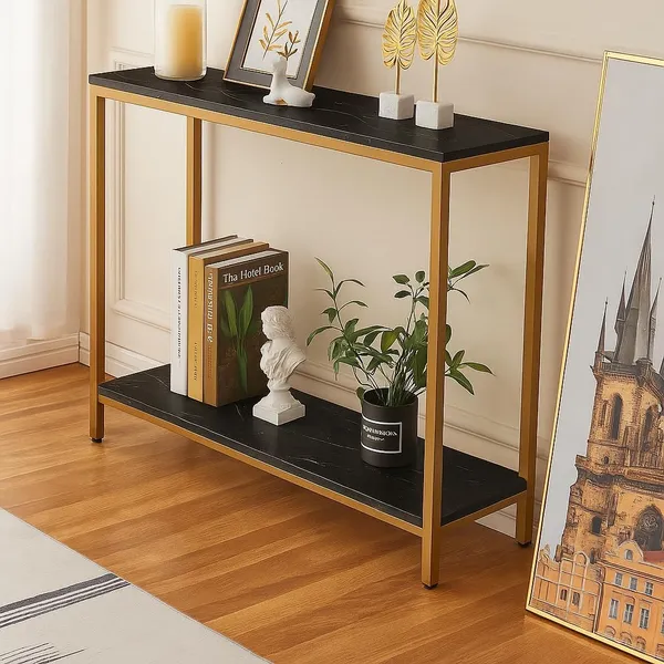 Metal_Frame_2_Tier_Console_Table