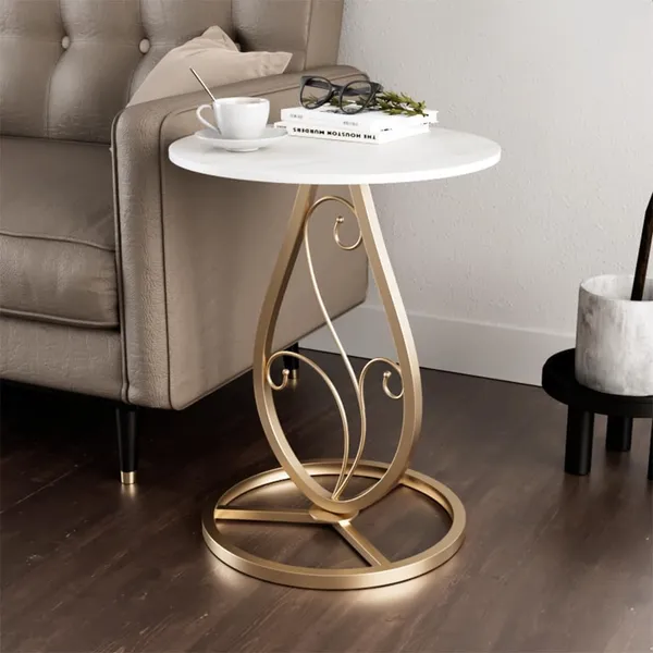 Round_Side_Table_With_Marble_Finish_Top_And_Metal_Base_End_Of_Text