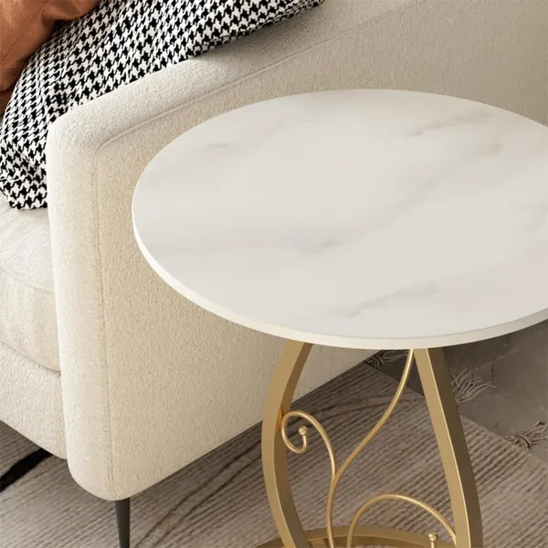Round_Side_Table_With_Marble_Finish_Top_And_Metal_Base_End_Of_Text