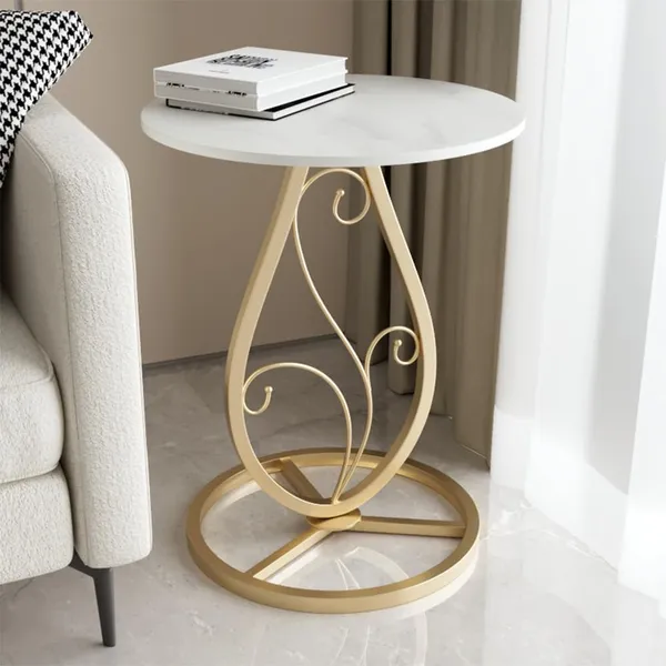 Round_Side_Table_With_Marble_Finish_Top_And_Metal_Base_End_Of_Text