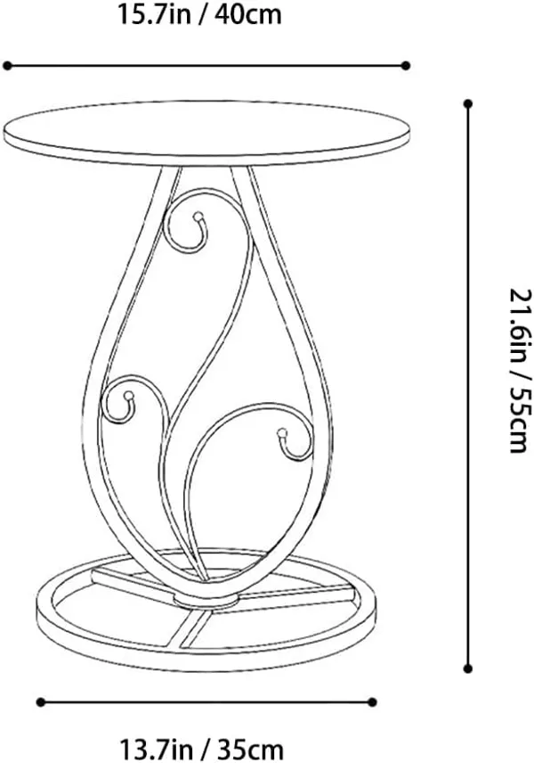 Round_Side_Table_With_Marble_Finish_Top_And_Metal_Base_End_Of_Text