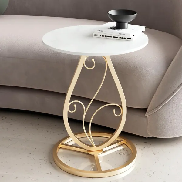 Round_Side_Table_With_Marble_Finish_Top_And_Metal_Base_End_Of_Text