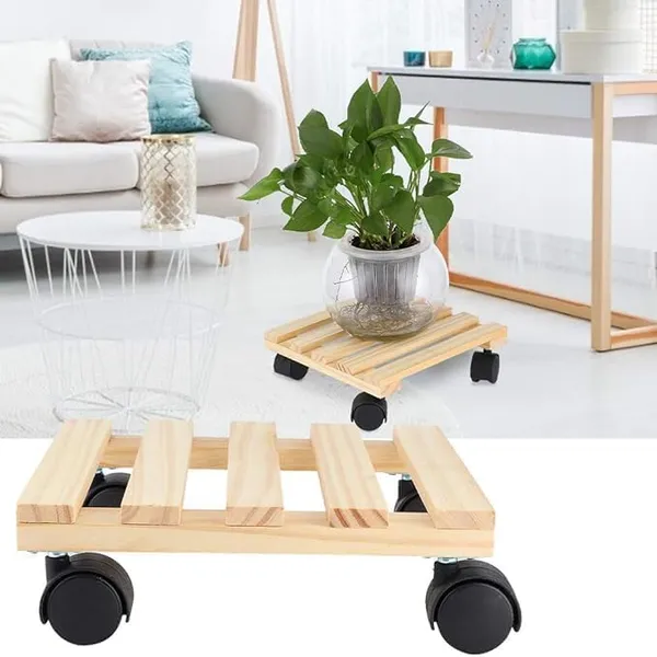 Wooden_Plant_Stand_With_Wheels_Set_Of_4