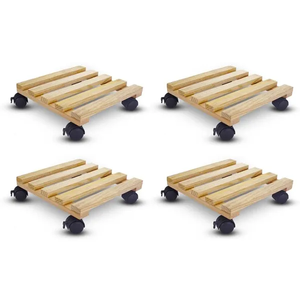Wooden_Plant_Stand_With_Wheels_Set_Of_4