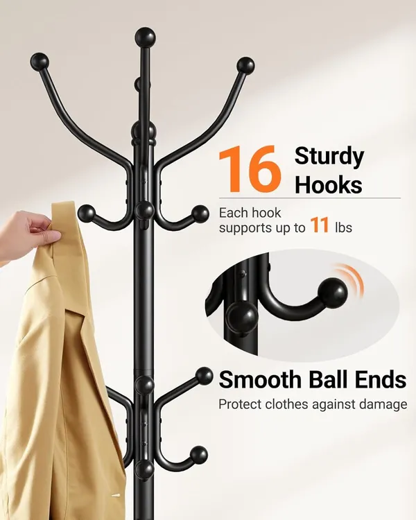 Metal_Coat_Rack_With_Umbrella_Holder