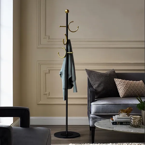 Free_Standing_Coat_Rack_With_Metal_Hooks
