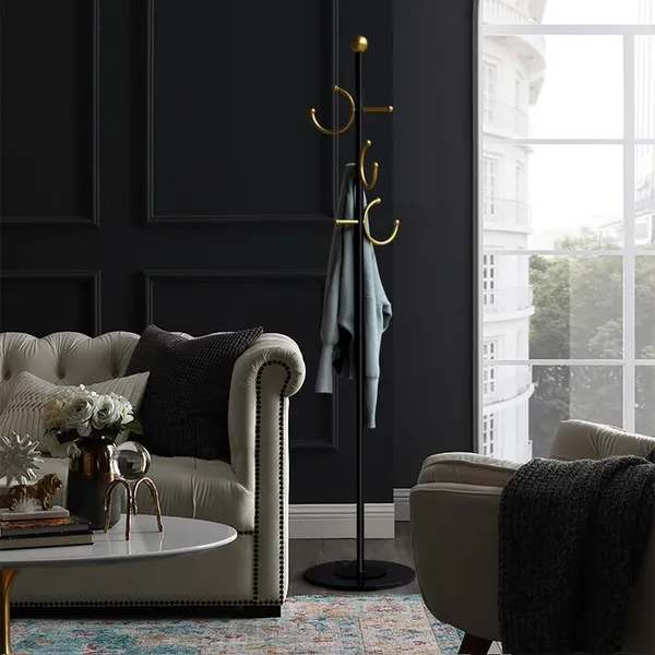 Free_Standing_Coat_Rack_With_Metal_Hooks