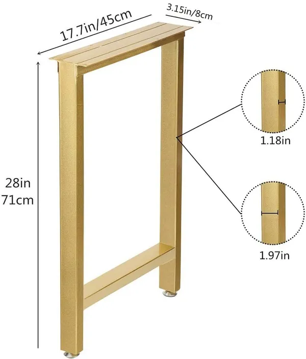 Metal_H_Shape_Table_Legs