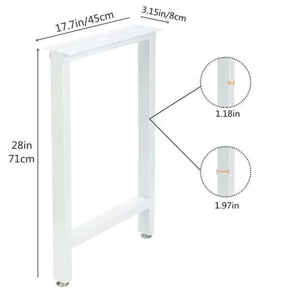 Metal_H_Shape_Table_Legs