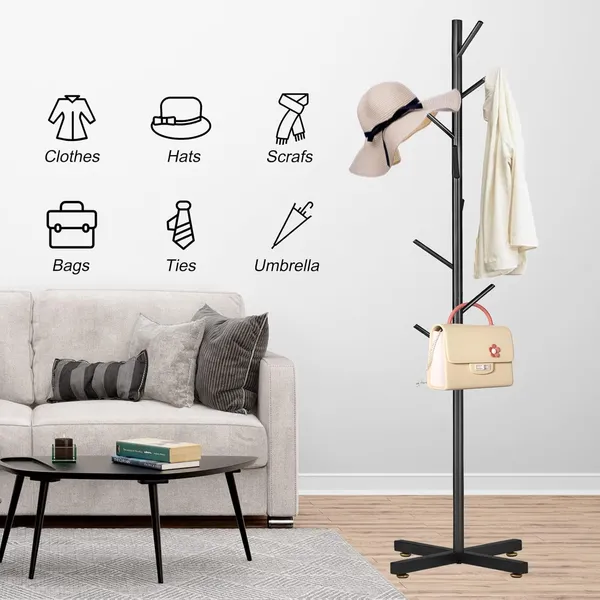Metal_Coat_Rack_With_Cross_Base