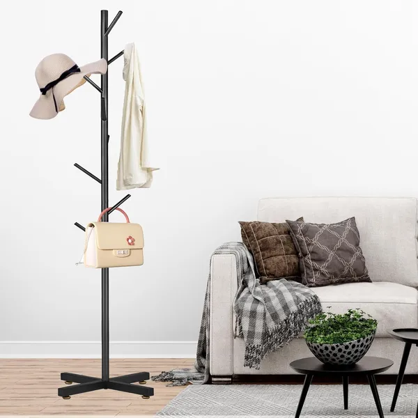 Metal_Coat_Rack_With_Cross_Base