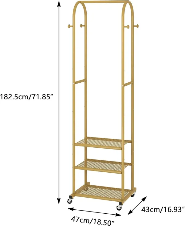 Clothing_Rack_With_Wheels_And_Shelves