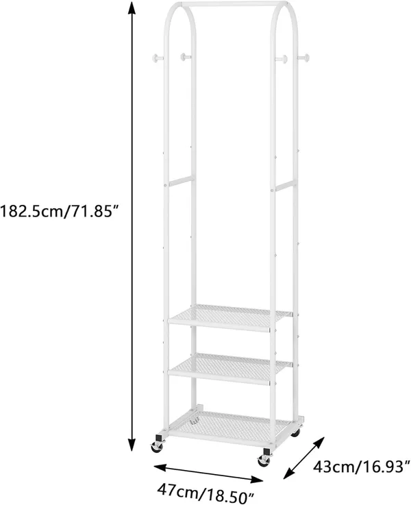 Garment_Rack_With_Shelves_And_Wheels