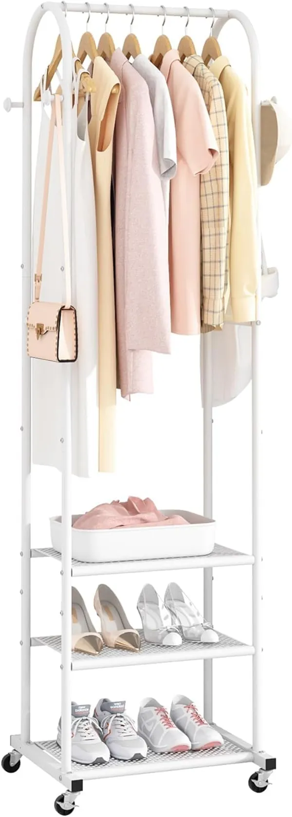 Garment_Rack_With_Shelves_And_Wheels