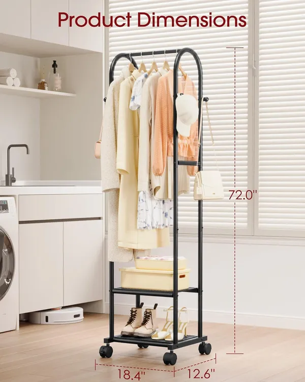 Clothes_Rack_With_Shoe_Shelves