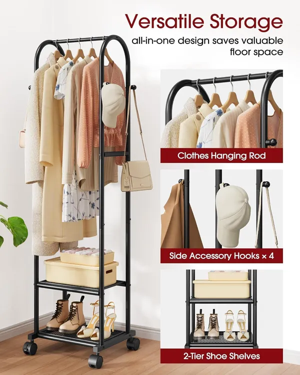 Clothes_Rack_With_Shoe_Shelves