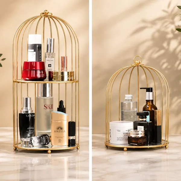 Metal_Perfume_Organizer_With_Mirror_Base