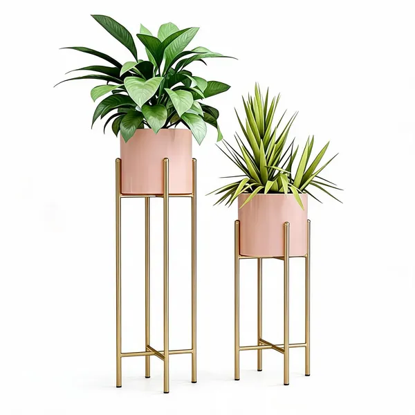 Metal_Plant_Stand_With_Planter