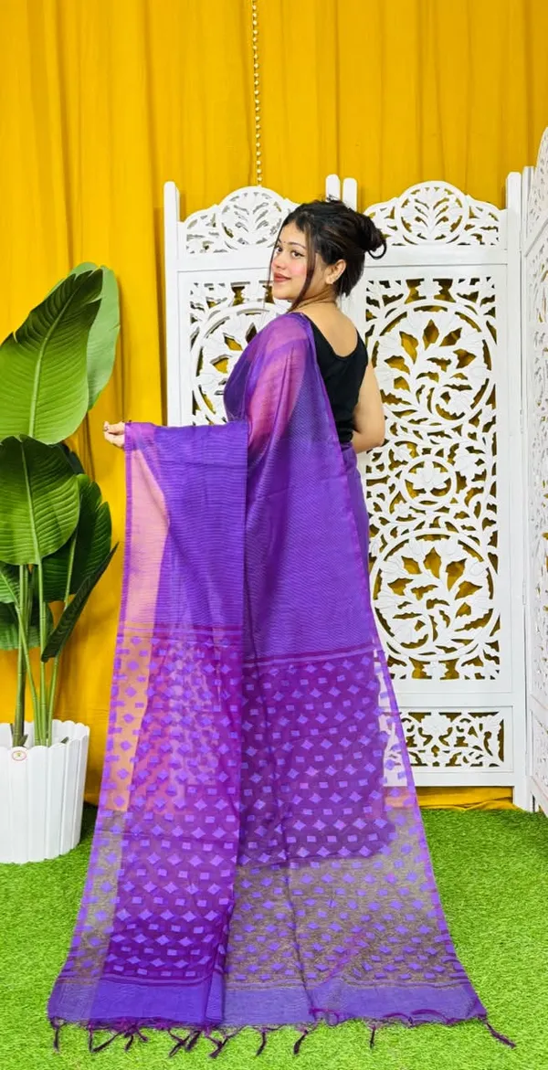 Organza_kota_silk_Saree_with_blouse