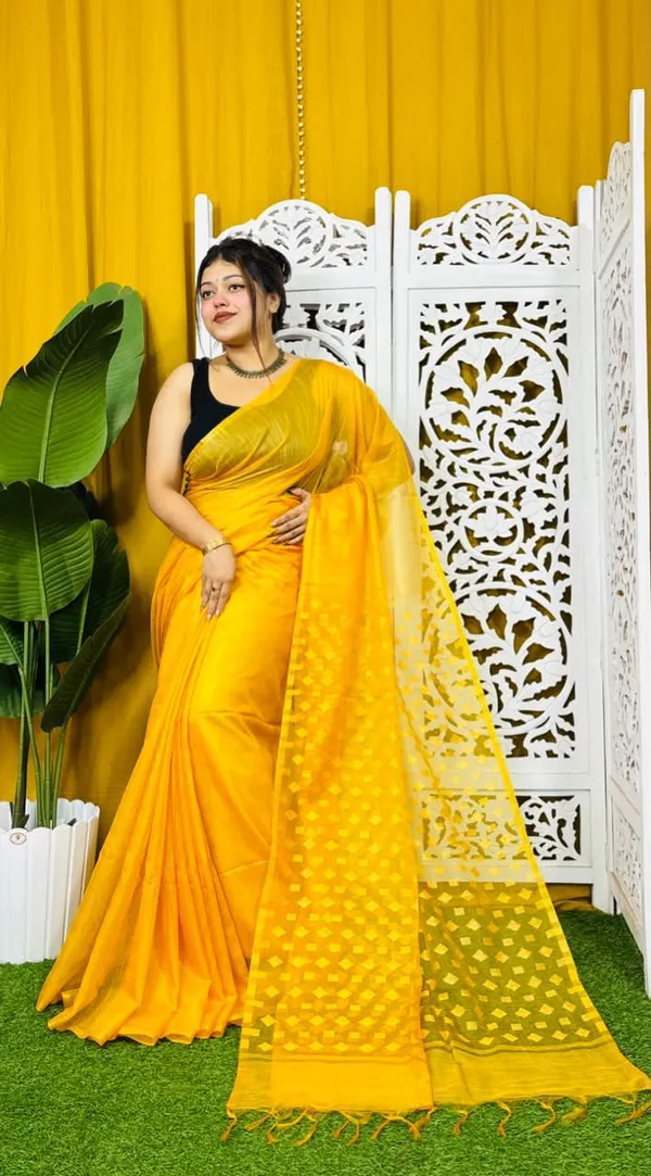 Organza_kota_silk_Saree_with_blouse