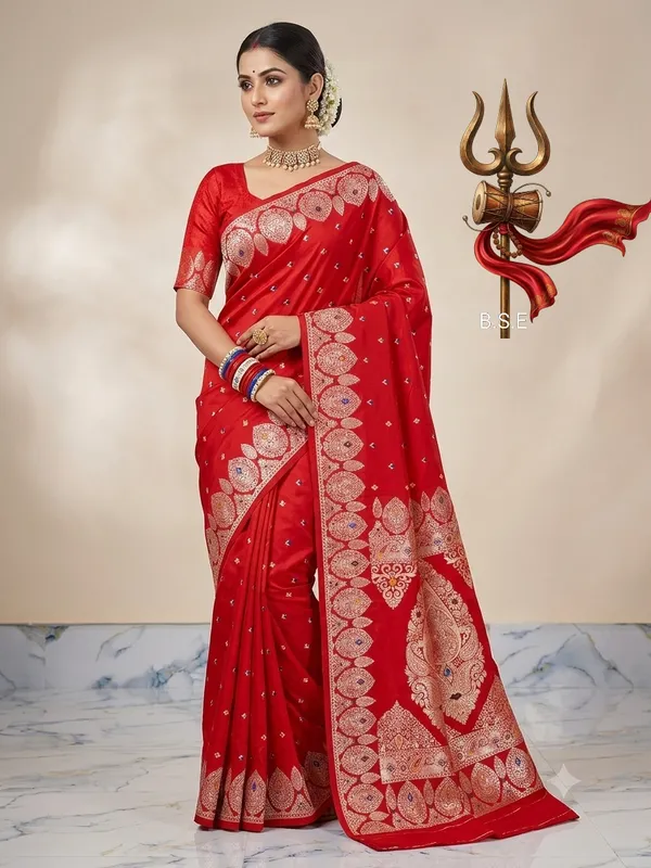 Red_Traditional_Saree_for_Women