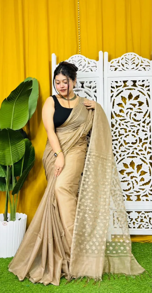 Organza_kota_silk_Saree_with_blouse