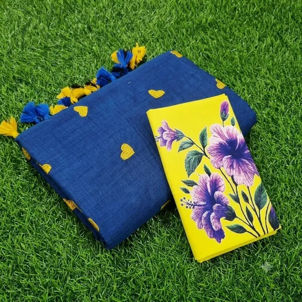 Love_Embroidery_Saree_with_digital_print_with_blouse