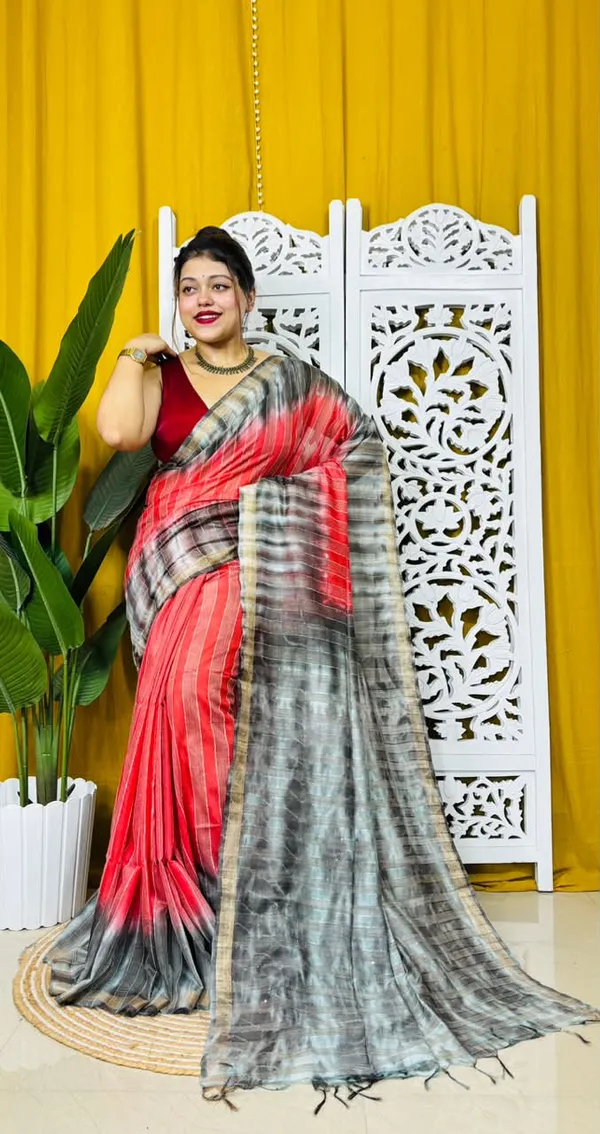 Organza_kota_silk_Saree_with_blouse