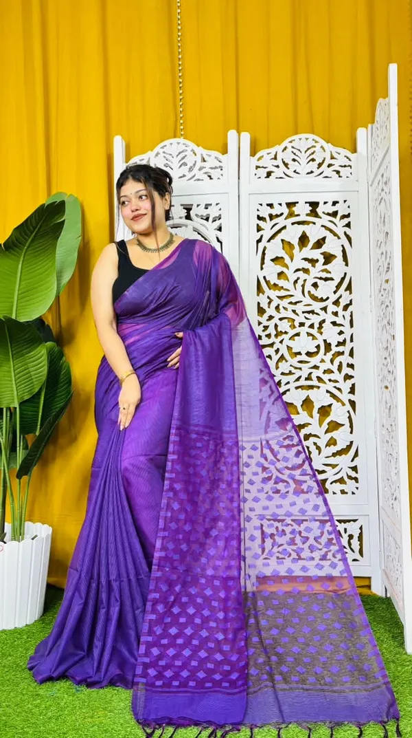 Organza_kota_silk_Saree_with_blouse