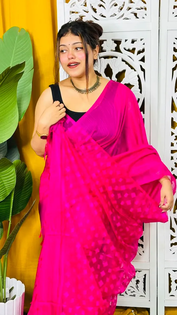 Organza_kota_silk_Saree_with_blouse