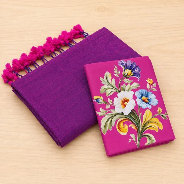 Love_Embroidery_Saree_with_digital_print_with_blouse