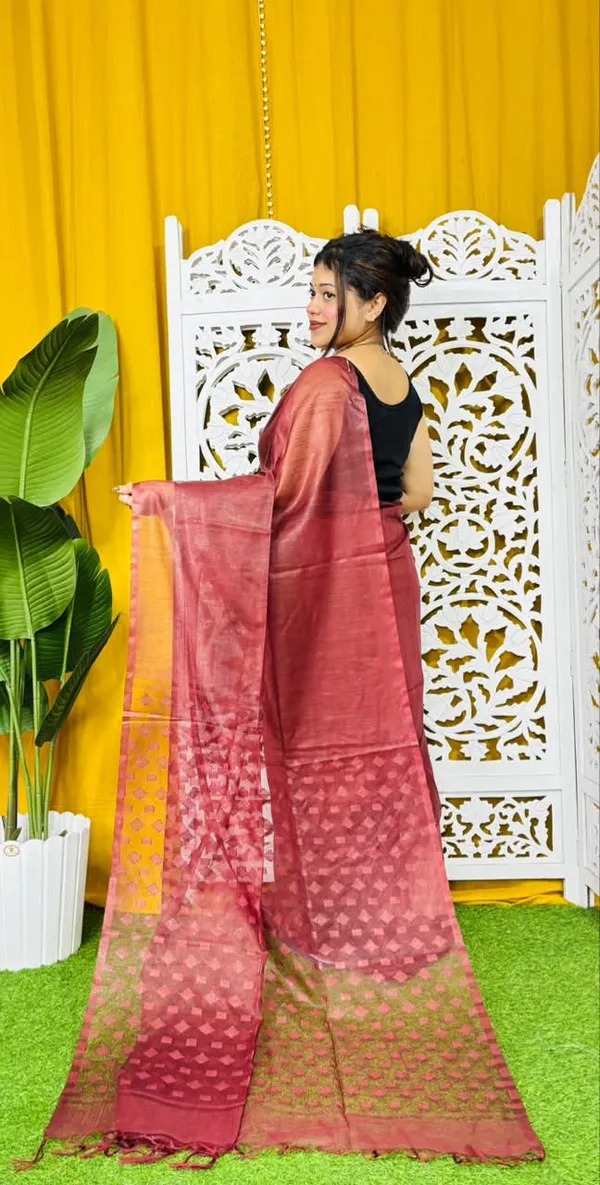 Organza_kota_silk_Saree_with_blouse