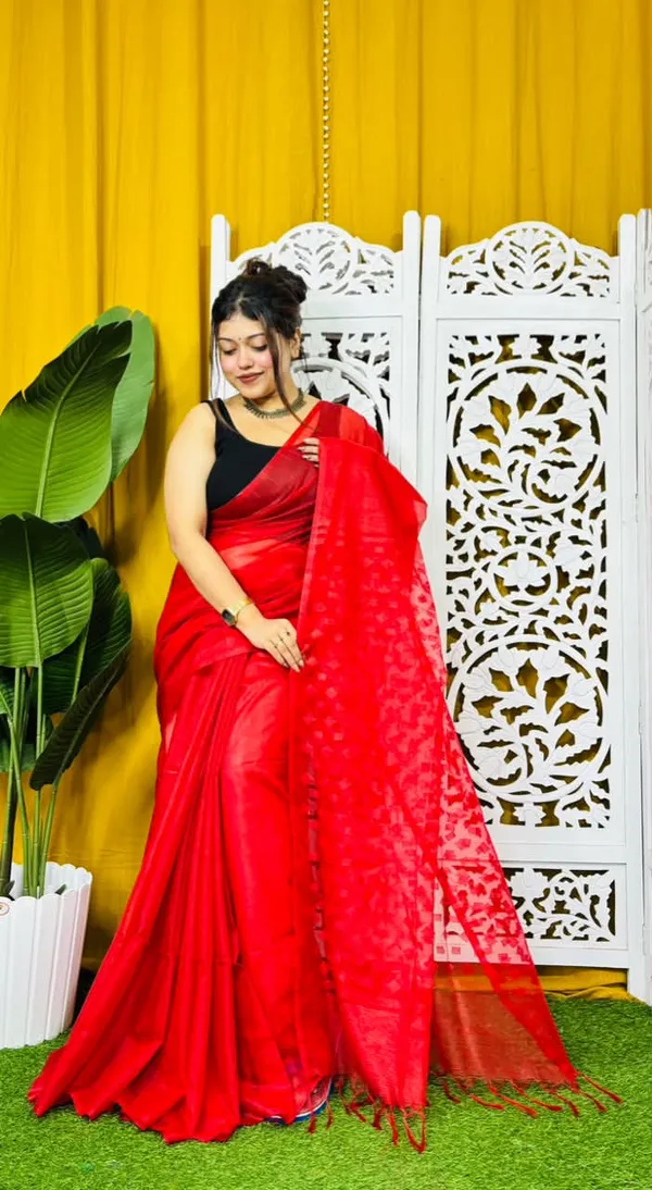 Organza_kota_silk_Saree_with_blouse