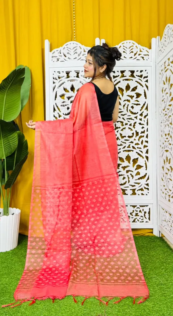 Organza_kota_silk_Saree_with_blouse