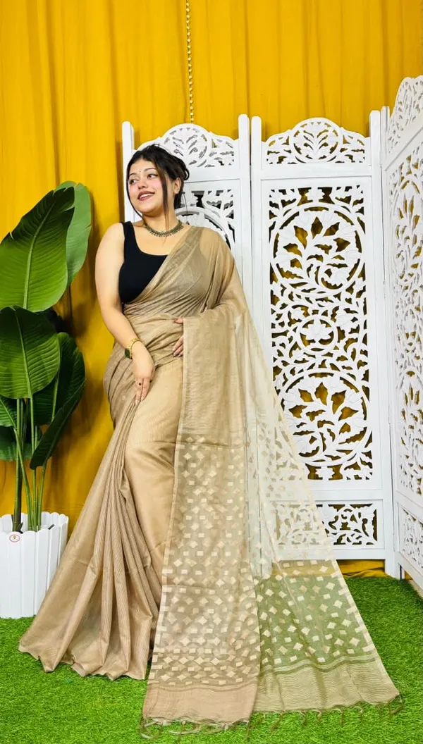 Organza_kota_silk_Saree_with_blouse