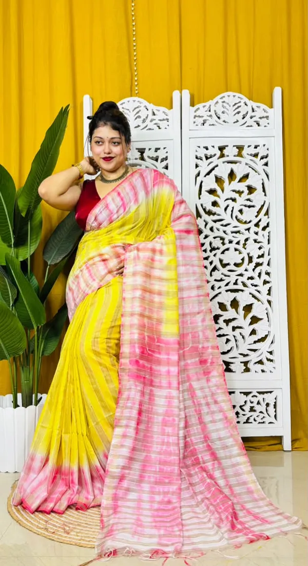 Organza_kota_silk_Saree_with_blouse