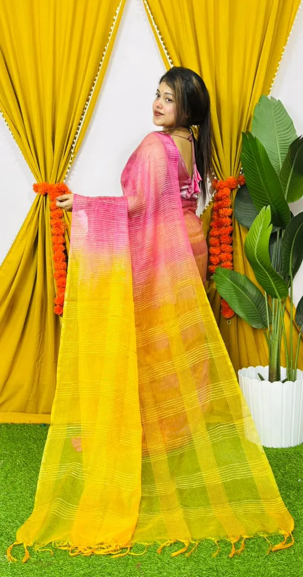 Organza_kota_silk_Saree_with_blouse