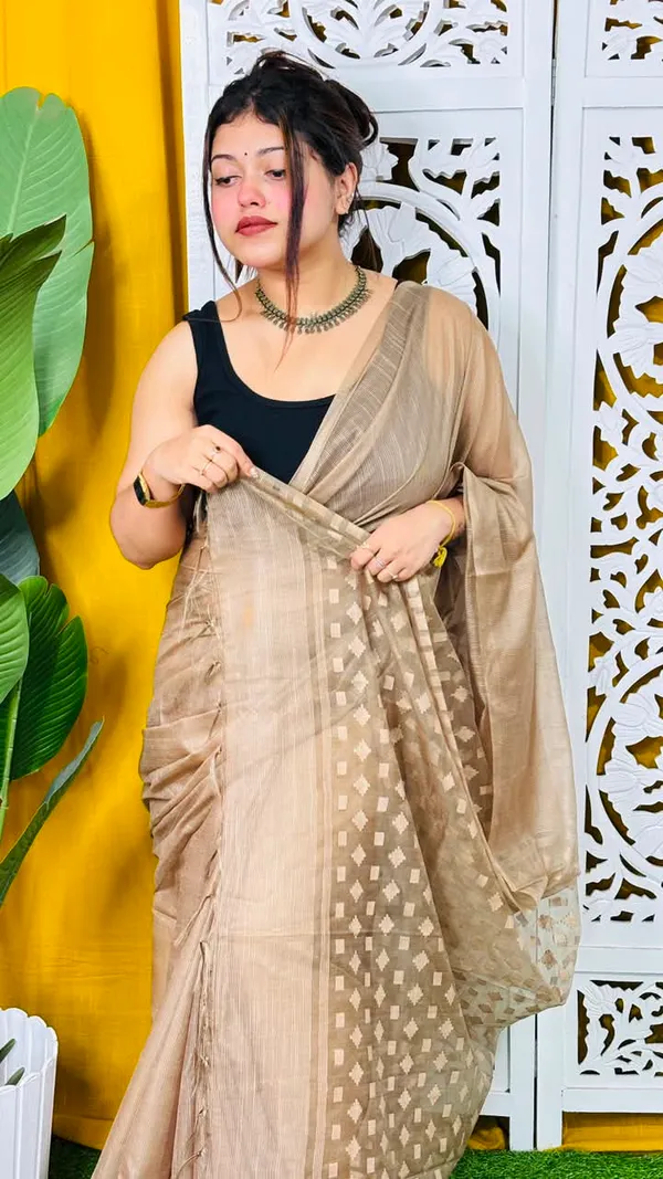 Organza_kota_silk_Saree_with_blouse