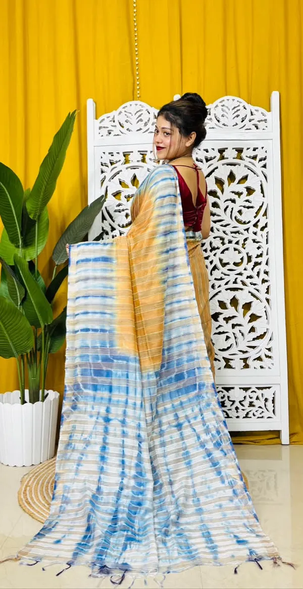Organza_kota_silk_Saree_with_blouse