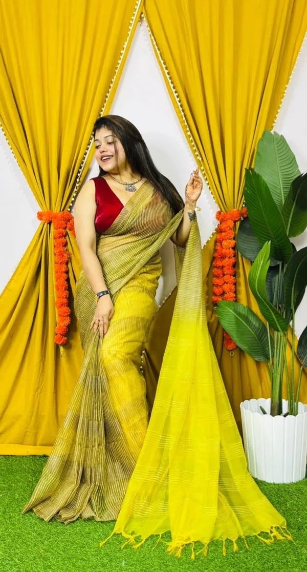 Organza_kota_silk_Saree_with_blouse