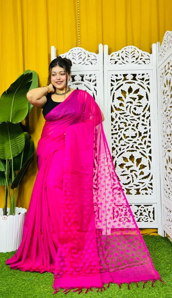 Organza_kota_silk_Saree_with_blouse
