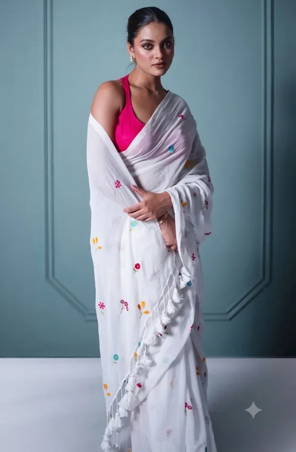 Khadi_Gini_Saree_With_Blouse_Piece