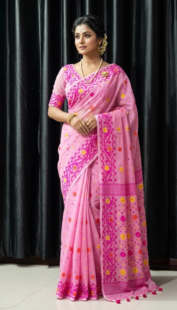 Cotton_Jamdani_Saree