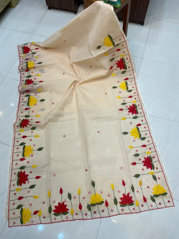Kota_Applique_Work_Saree_No_Blouse_Piece