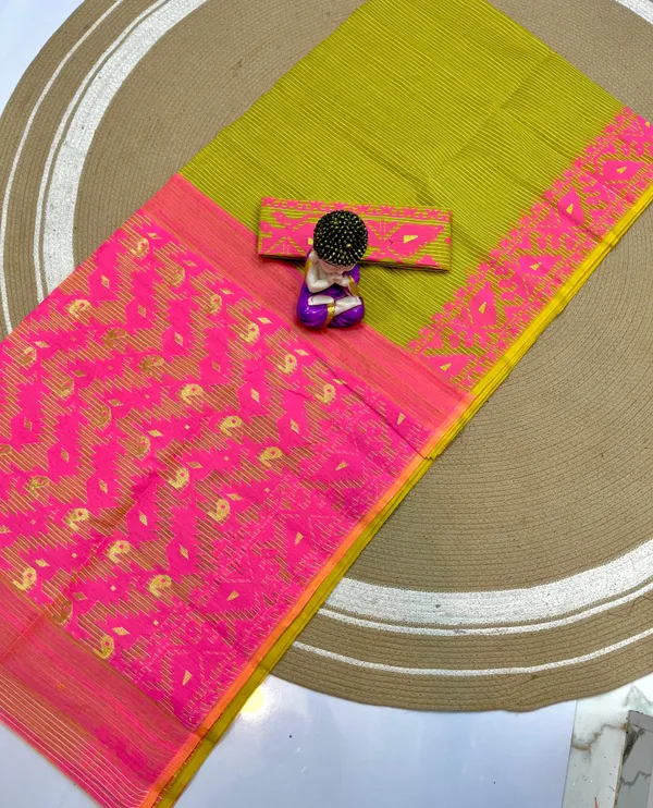 Resom_Kota_Chek_Jamdani_Saree