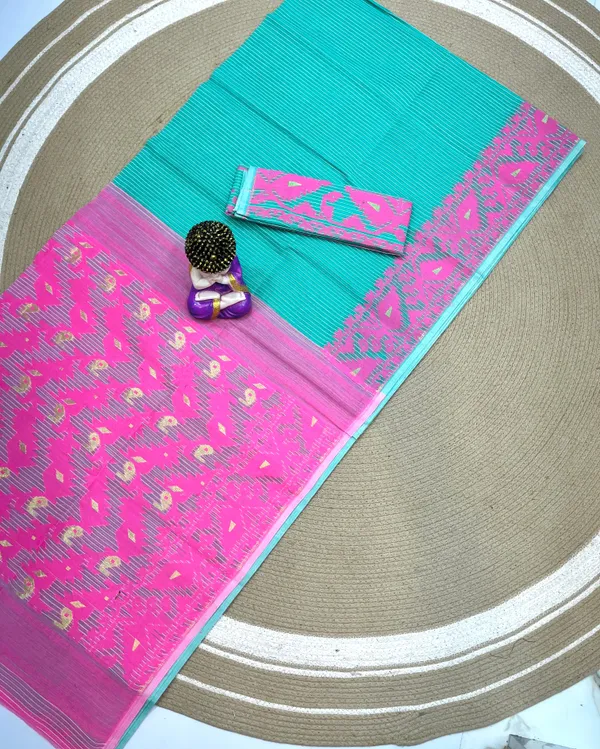 Resom_Kota_Chek_Jamdani_Saree