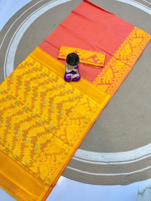 Resom_Kota_Chek_Jamdani_Saree