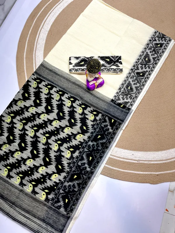 Resom_Kota_Chek_Jamdani_Saree